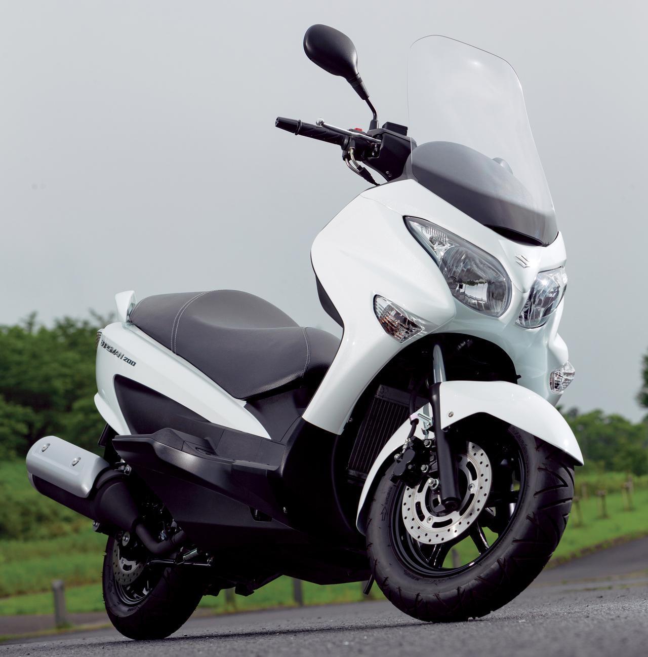 写真13枚】スズキ『バーグマン200』 - webオートバイ