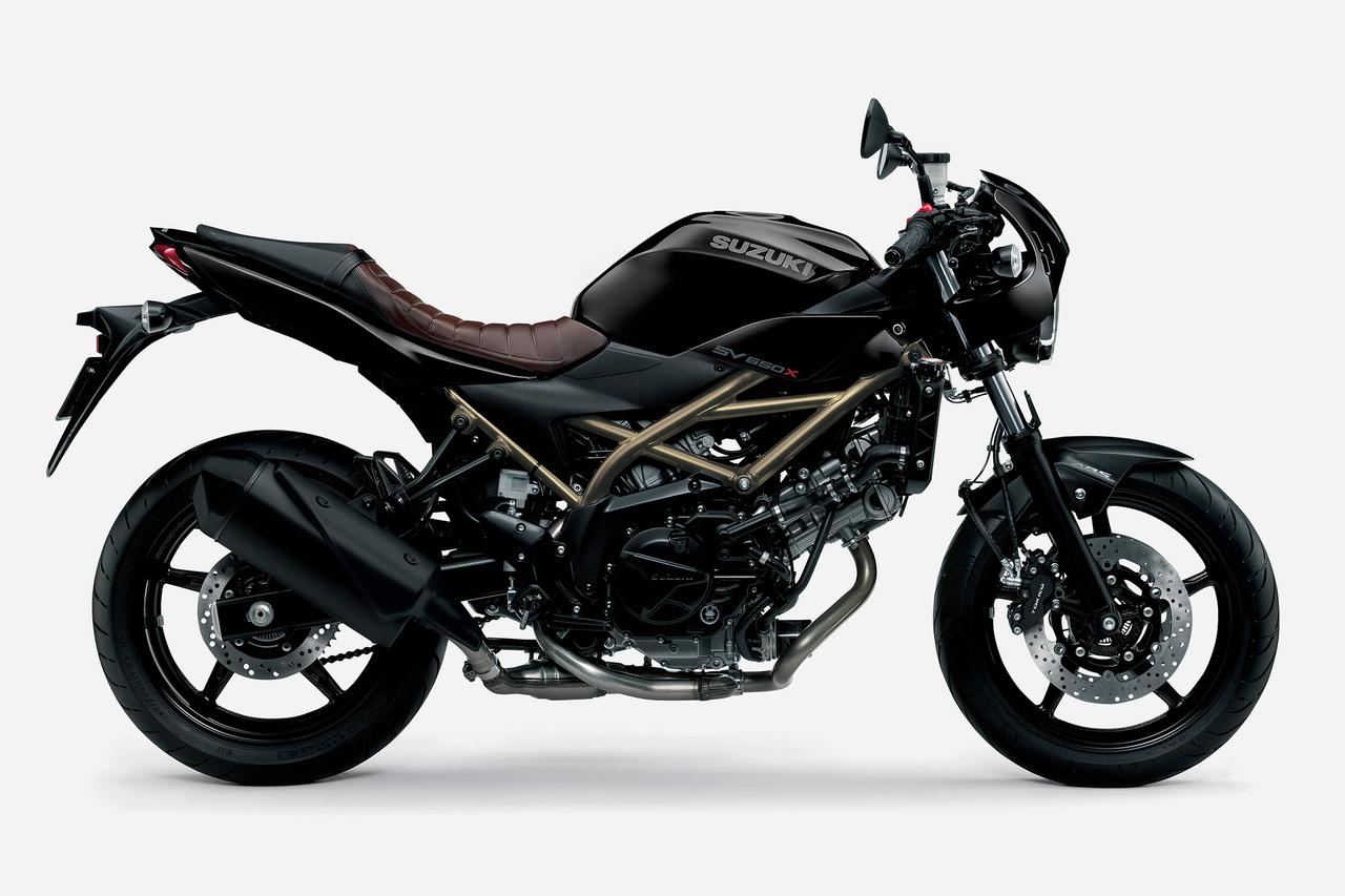 画像: SUZUKI SV650X(2022年モデル)