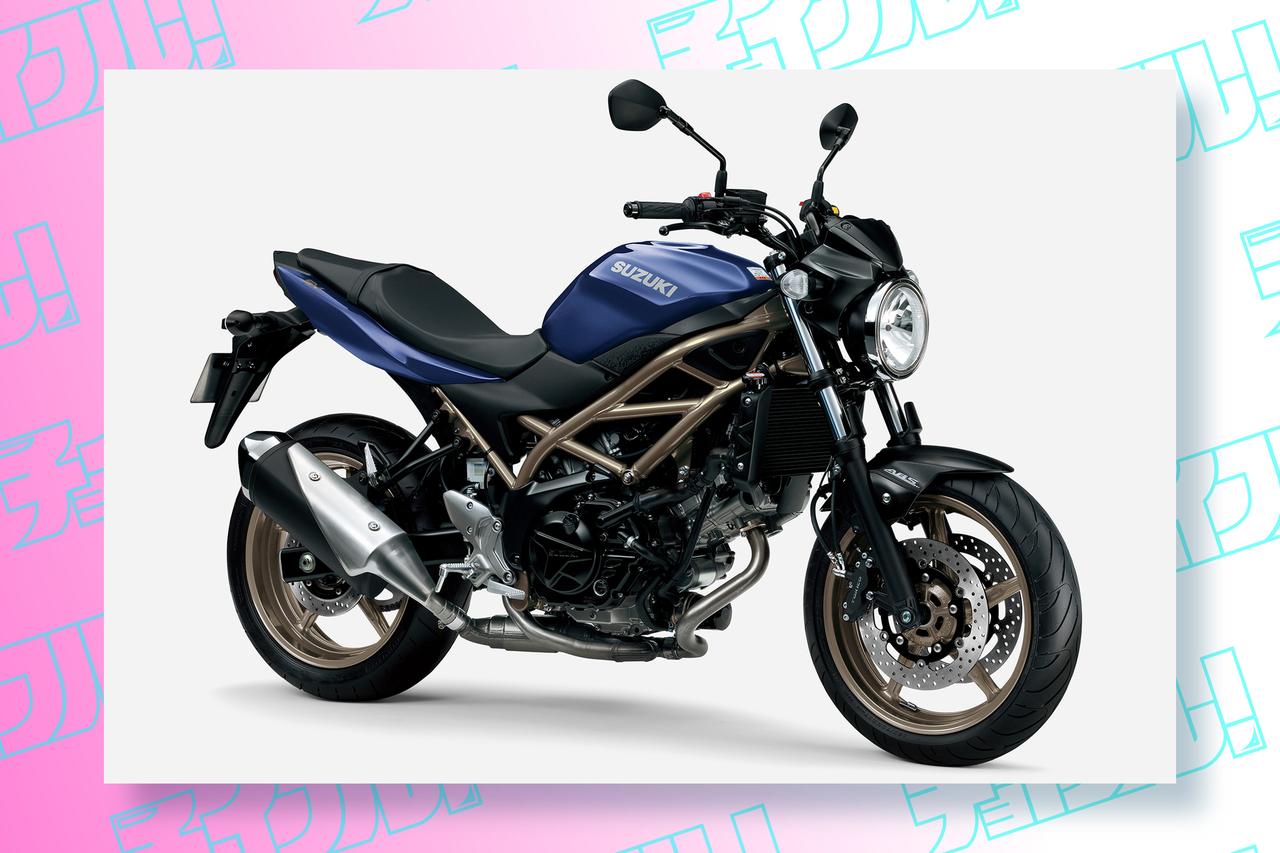 画像: 中古で40万円前半から狙える大型バイク・スズキ『SV650』は扱い易いエンジンや足つきの良さでエントリーユーザーにもおすすめ！