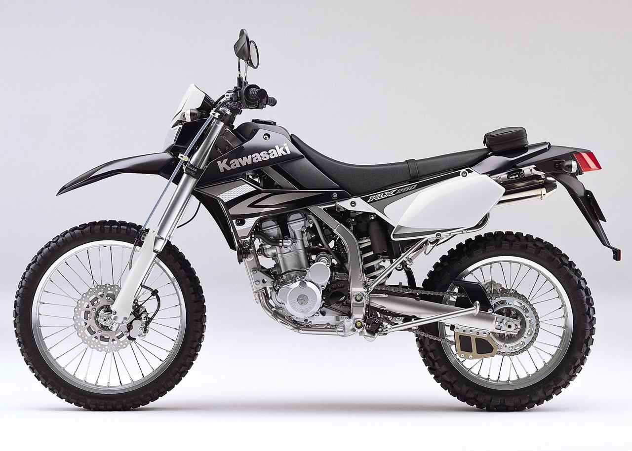 画像: Kawasaki KLX250（2008年モデル）