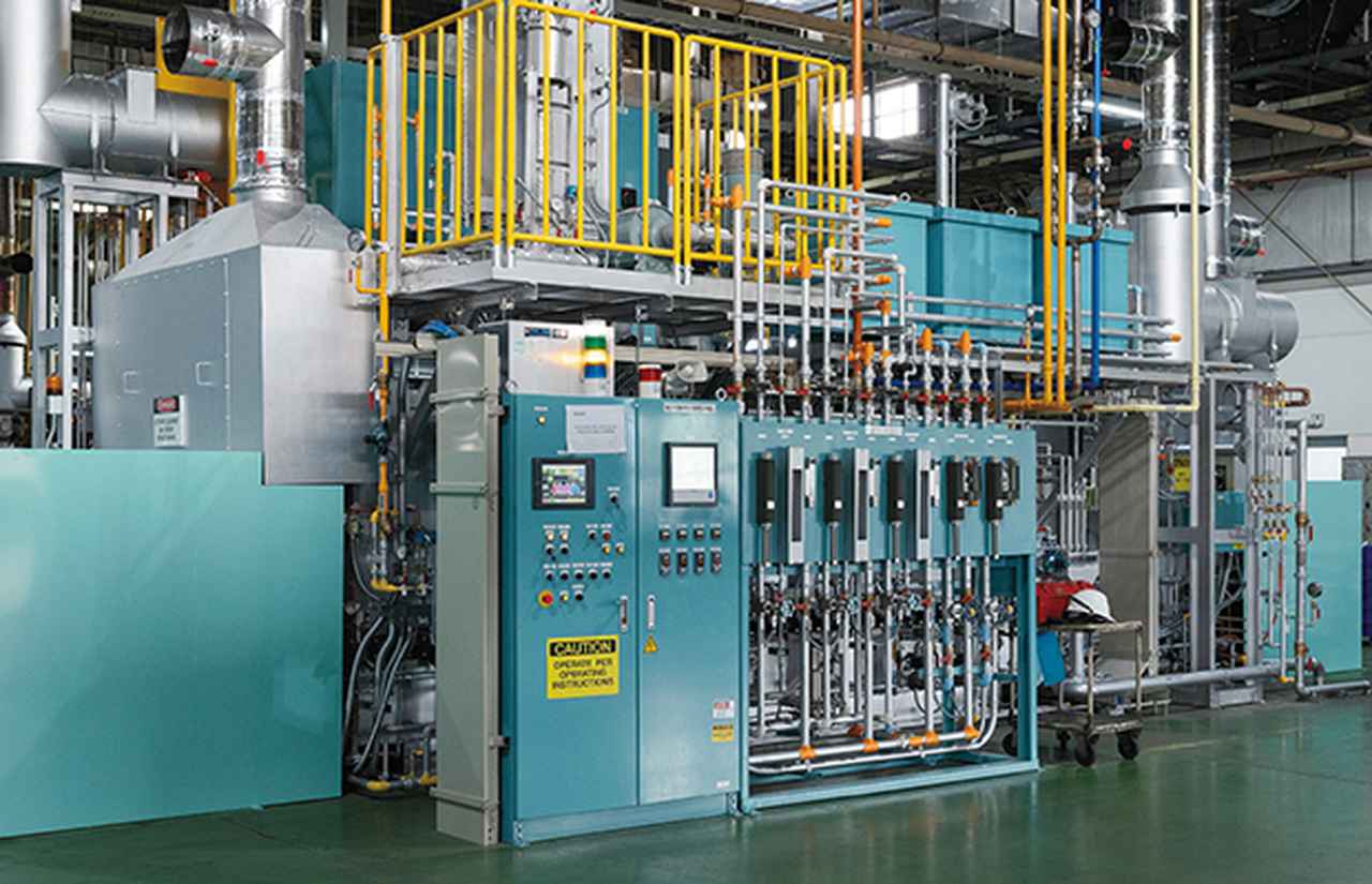 画像: 部品をより堅牢にする熱処理設備