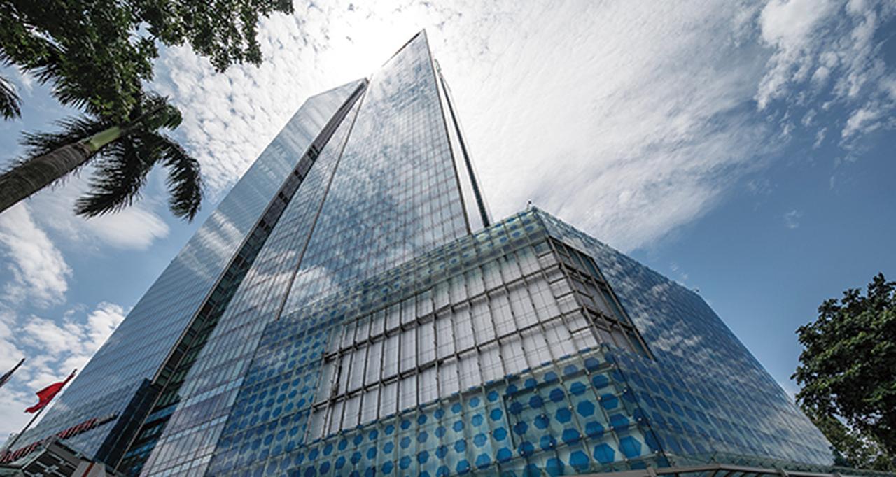 画像: ハノイ支社が拠点を構えるロッテセンター