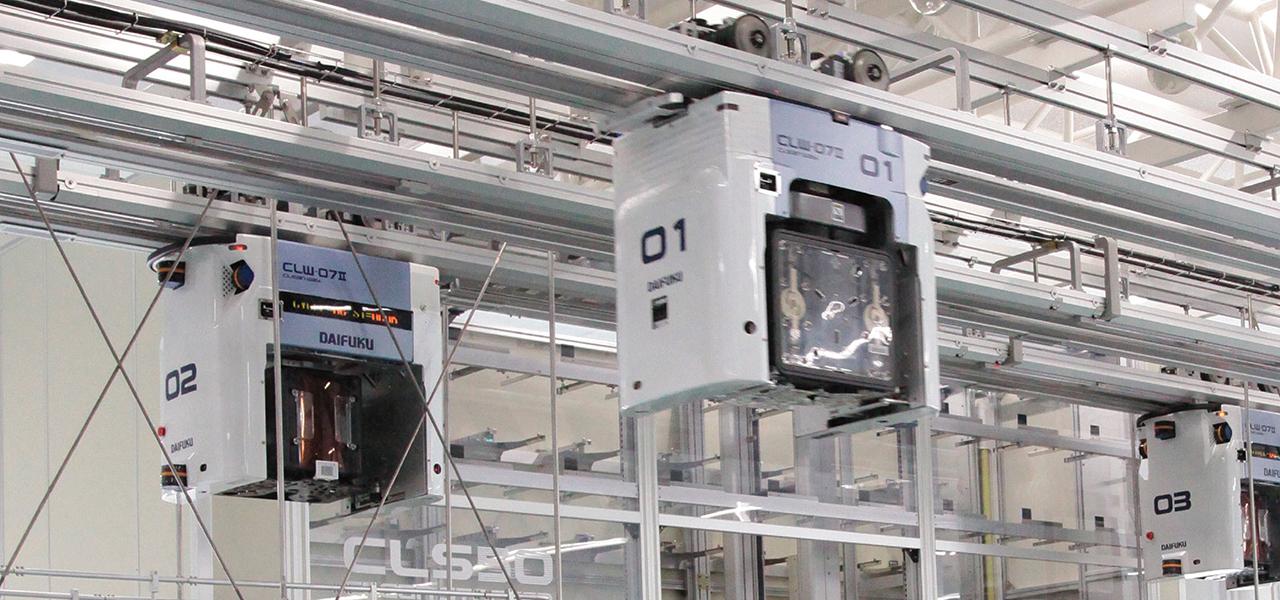 画像: クリーンルーム （半導体生産ライン向けシステム）