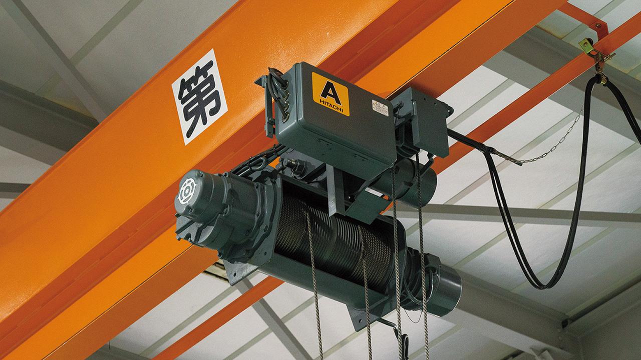 画像: 日立電気ホイスト