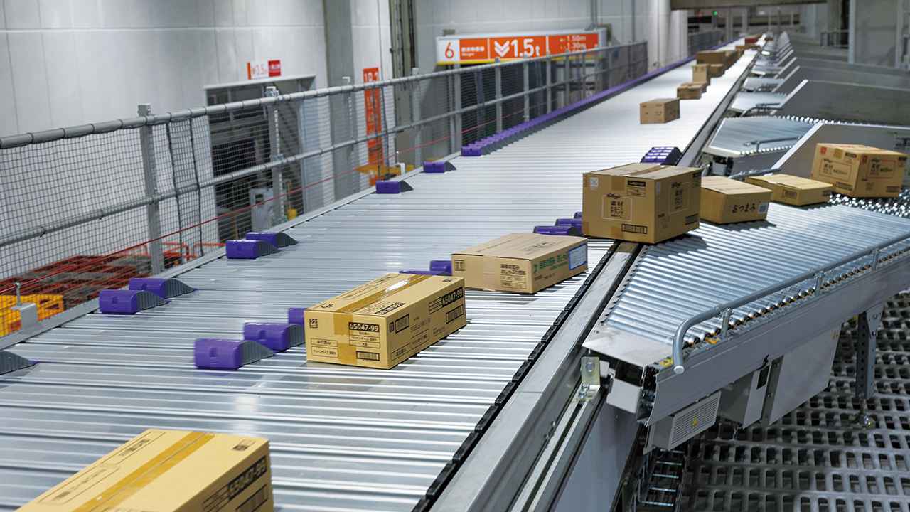 画像: ダイフク製のジェットサーフィンソーター