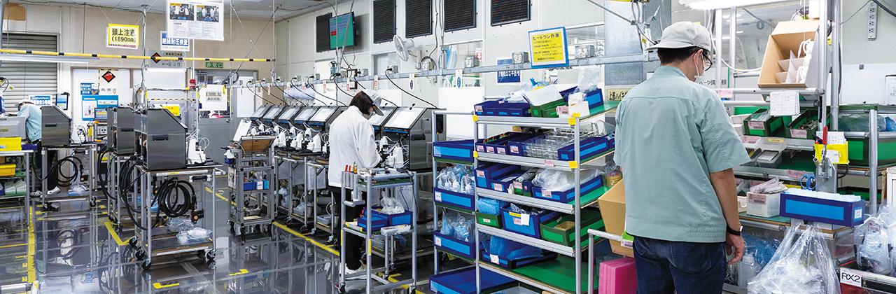 画像: 最終検査工程