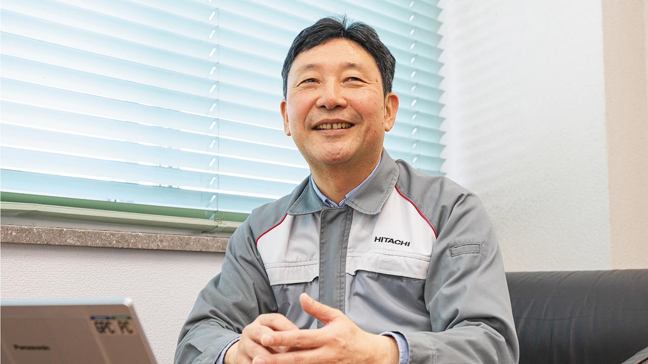 画像: 株式会社 日立産機システム 省力システム事業部(多賀事業所) 戦略企画部 MS企画グループ 部長代理 河野 貴