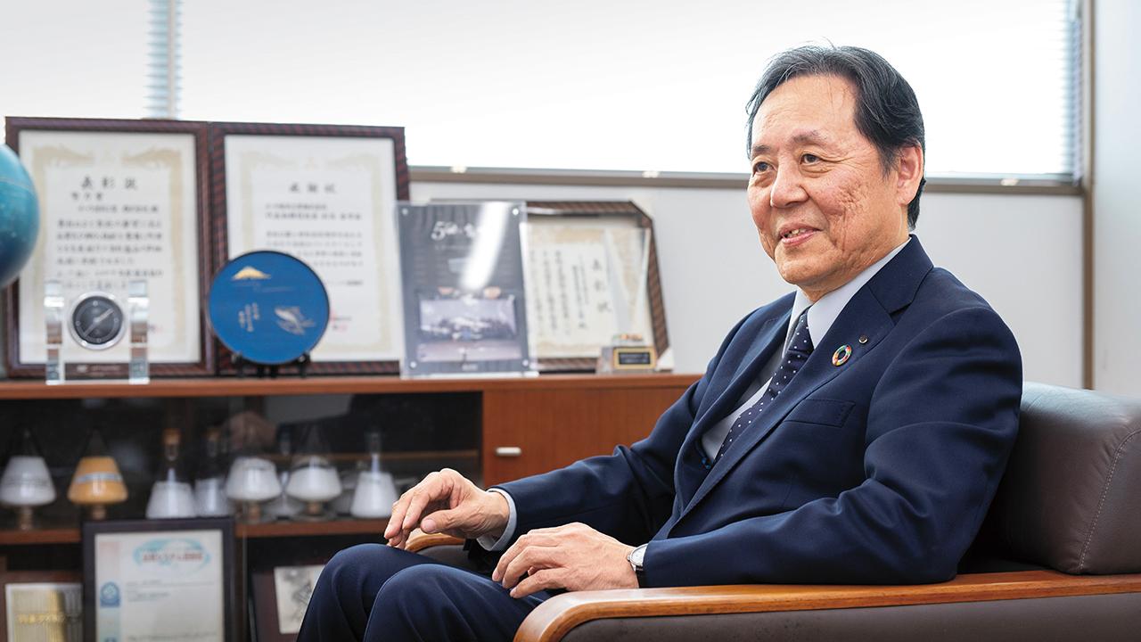 画像: イハラ建成工業株式会社 代表取締役社長 平林義則 様