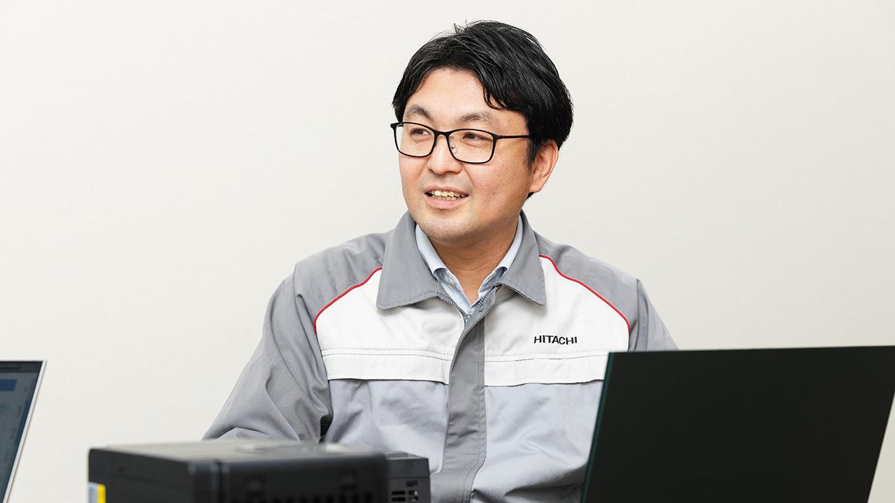 画像: 次世代インバータ開発にかける夢を語る田邉