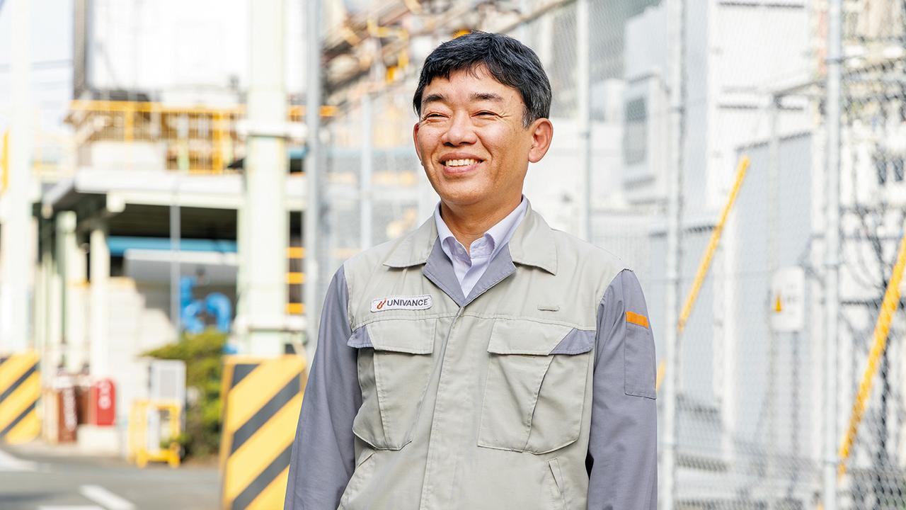 画像: 株式会社ユニバンス 工務部 施設管理課 課長 中村守克 様
