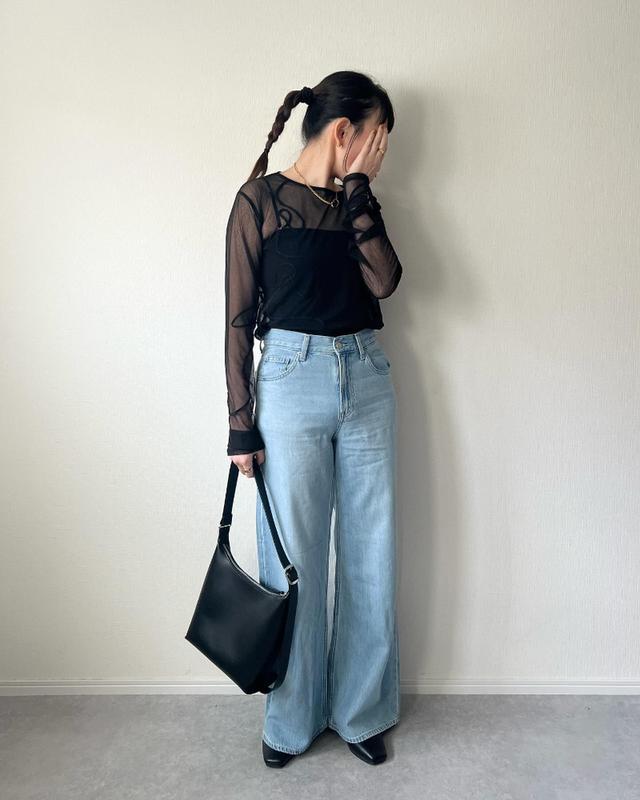 【旬コーデにマスト♡】CHANEL フレア ジーンズ 芸能人も多数愛用アイテム♪】CHANEL フレア デニムパンツ ボトムス