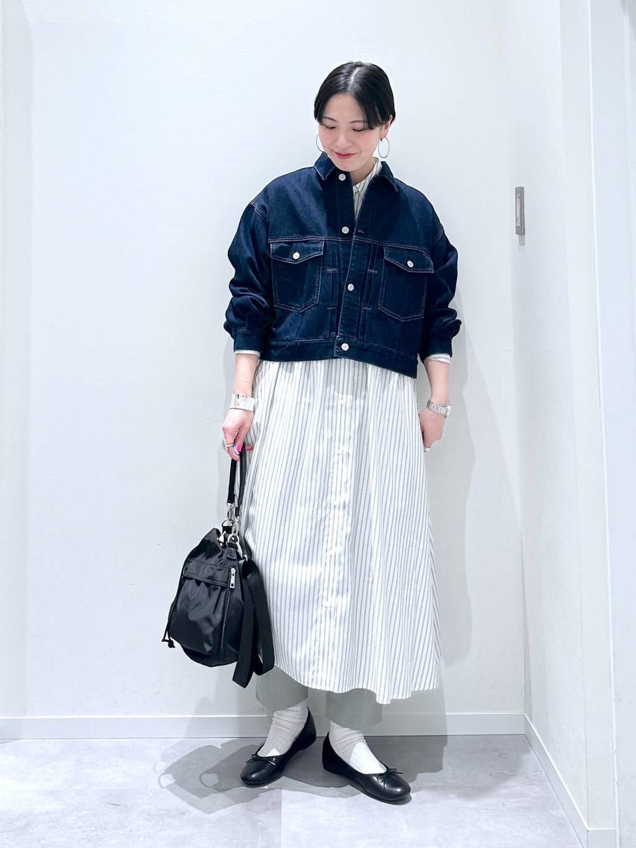 【春コーデに★】Hermes デニムジャケット coordinate 】 一つ前にアップした #デニムジャケット #コーデ