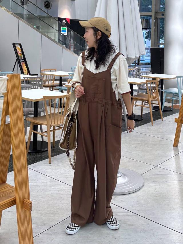 ニコアンド Misayoさんプロデュース ラクテロサロペット 新品