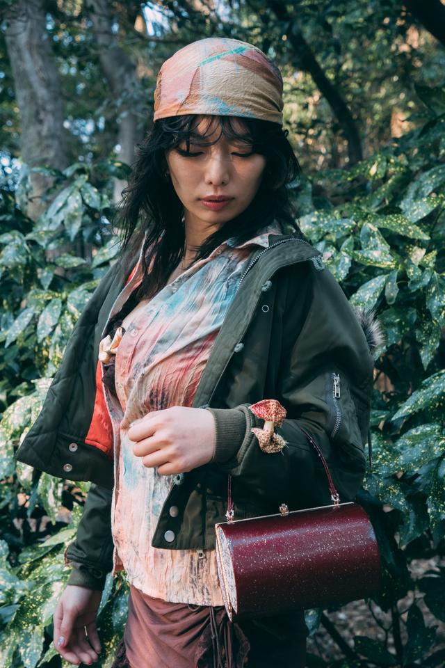 画像4: 着物リメイクのファッションが個性的でキュート!