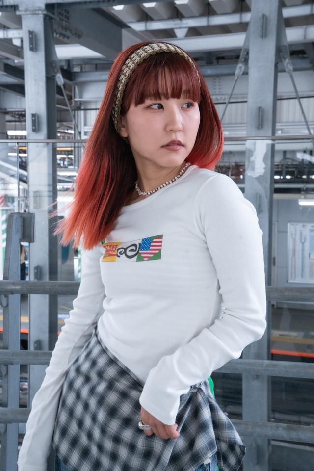 画像2: カジュアル目のストリートコーデで、メンズライクを可愛らしく着こなす!