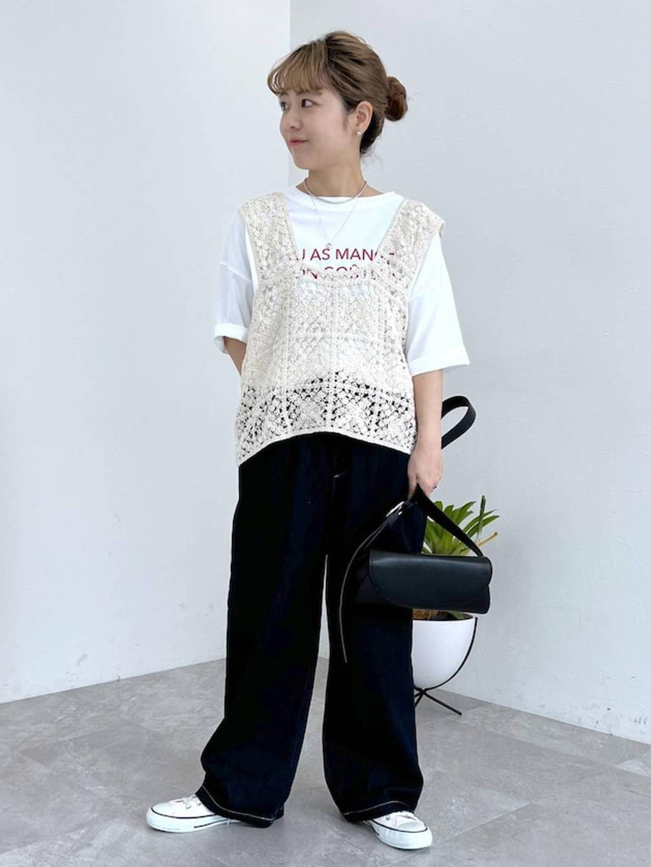 夏の「重ね着」はこう着る！【studio CLIP】「ビスチェ・ジレ」で作る