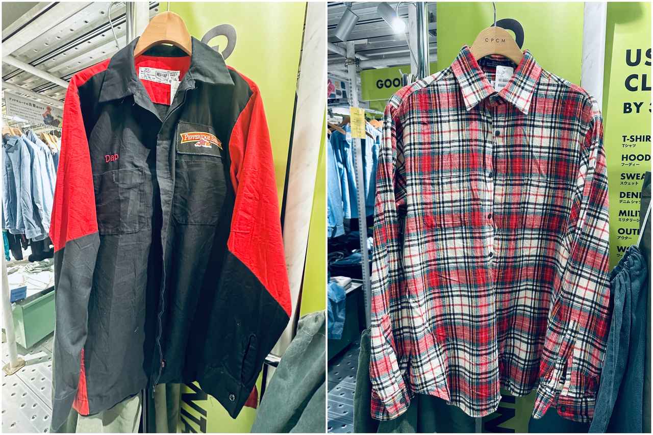 画像: シャツ各¥1,980〜/スリーコインズ www.3coins.jp