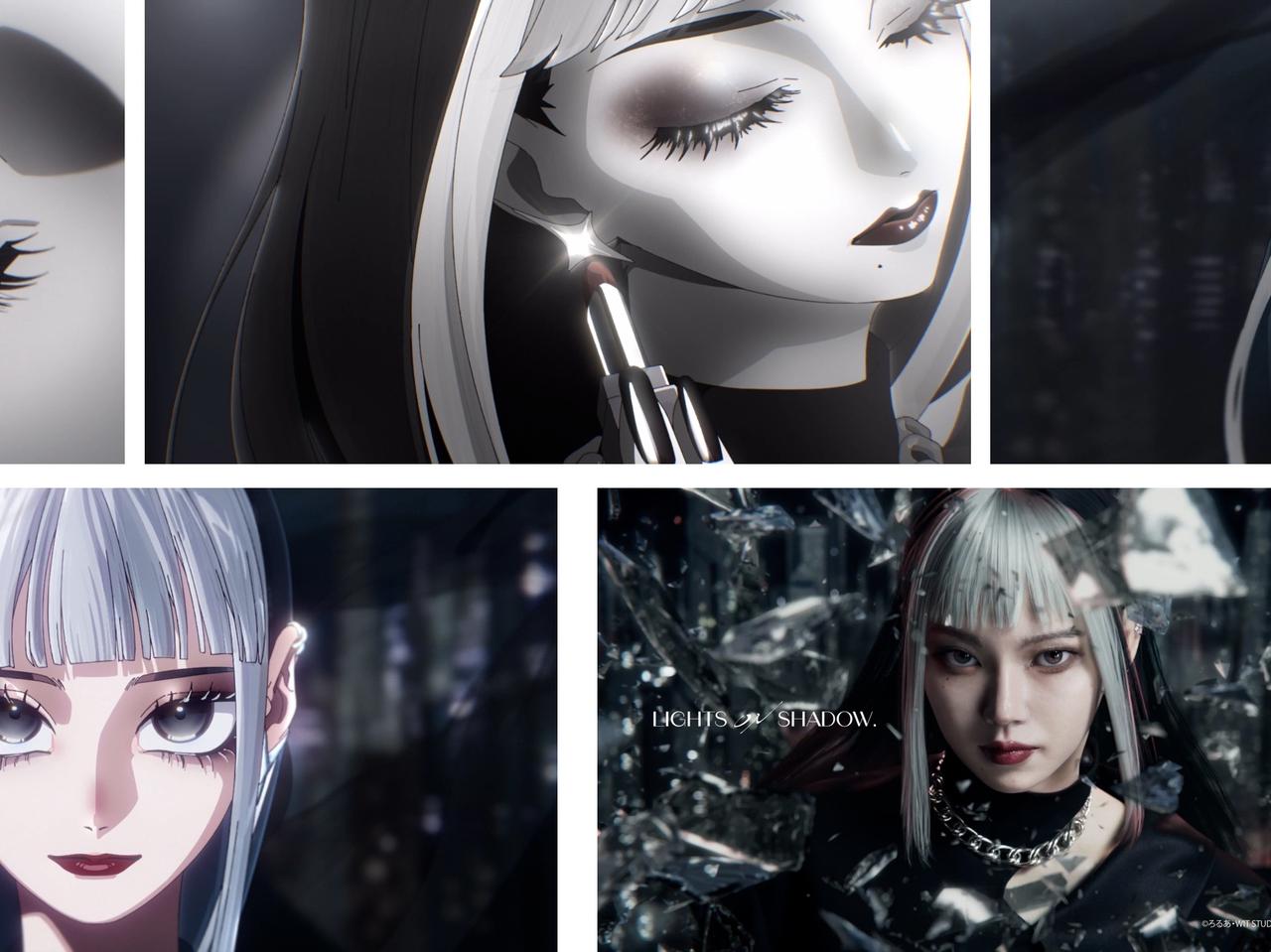 画像: バーチャルヒューマンと人間が共演するCM。 出典：KATE