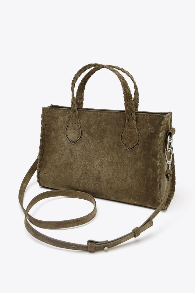 【美品】ZARA スエードバッグ ZARA】持つだけで即こなれる♡「スエードバッグ」 | TRILL【トリル】