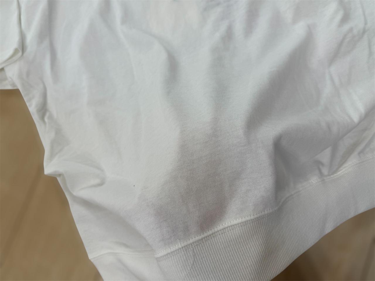 画像: 透け感は控えめ