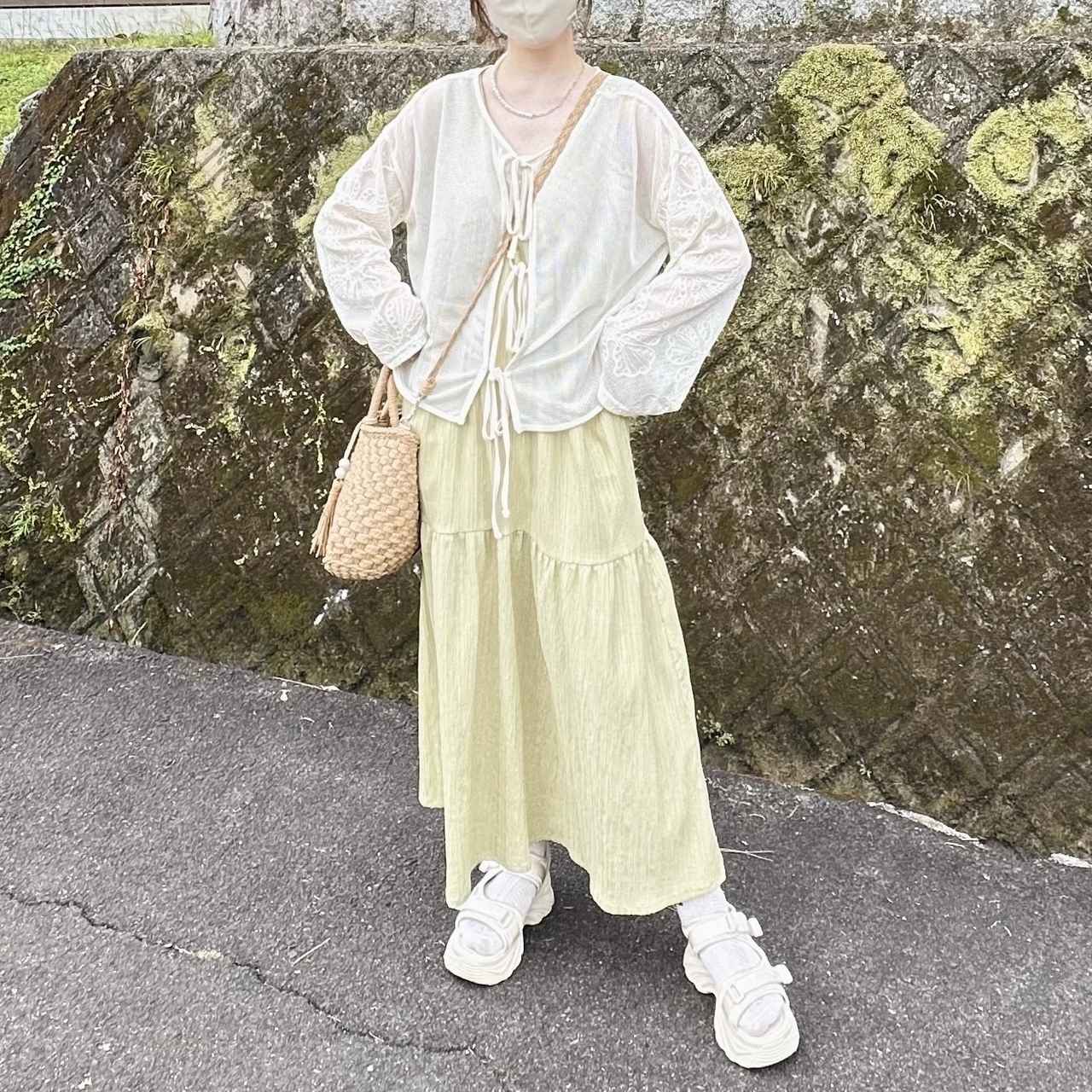 画像: 甘め ✕ ラフコーデ