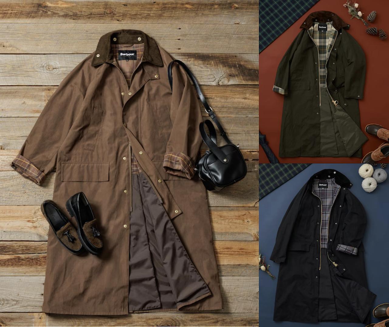 画像: フリークス ストア Barbour 別注 スノードン(ブラウン / オリーブ / ブラック)各¥62,700