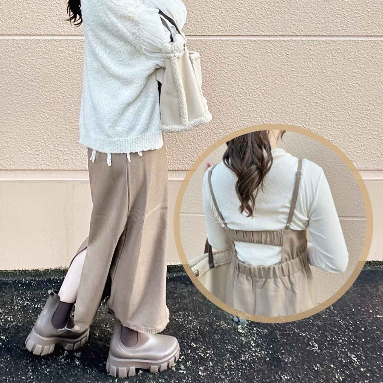 画像: 深めスリットで軽やかに! 着心地も快適