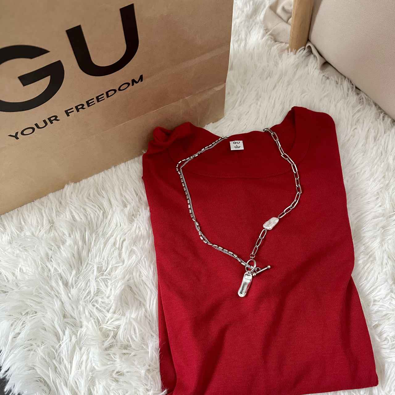 画像: ソフトシアークルーネックT