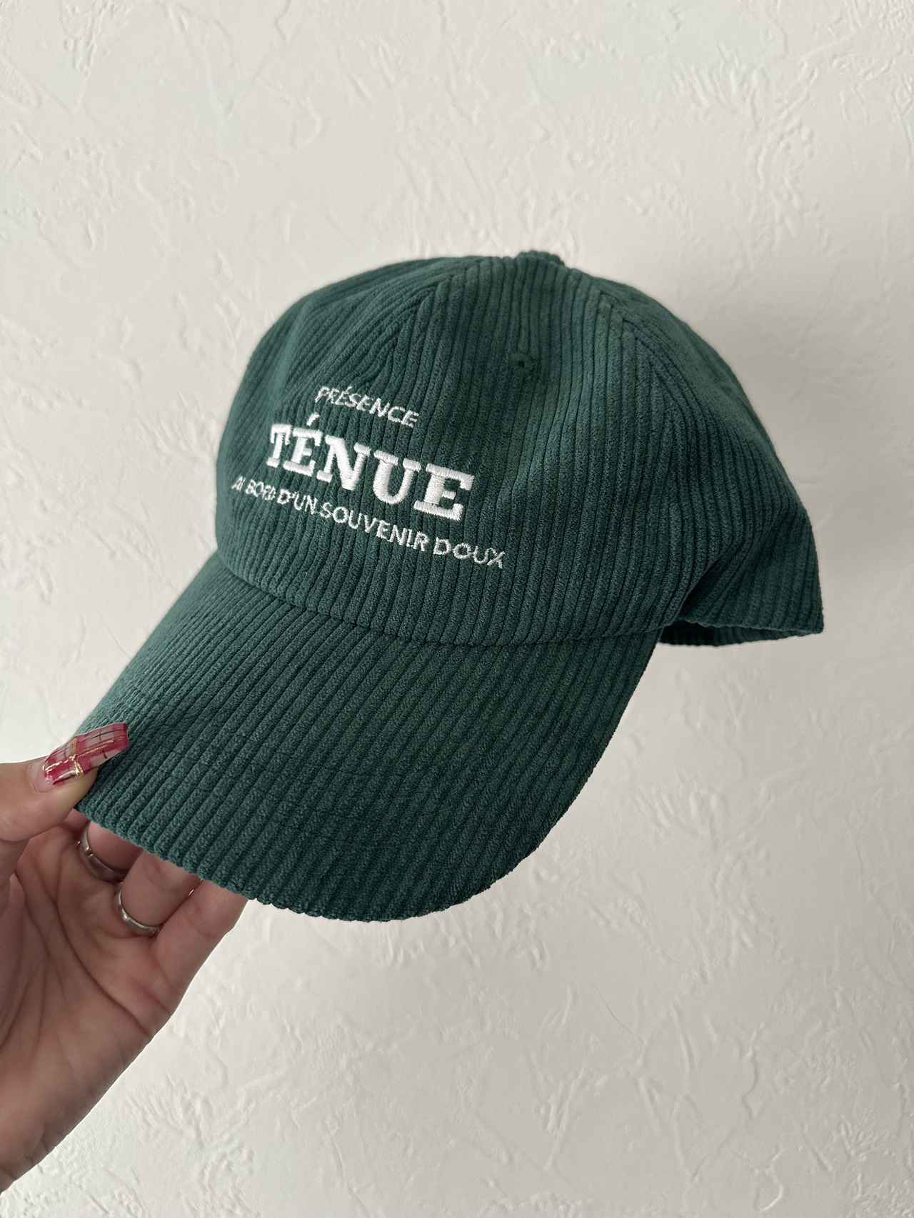 画像: コーデュロイキャップ