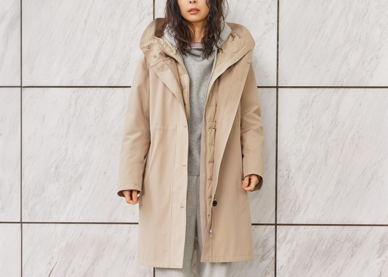 画像1: 1着3役！長く使えるダウンコート