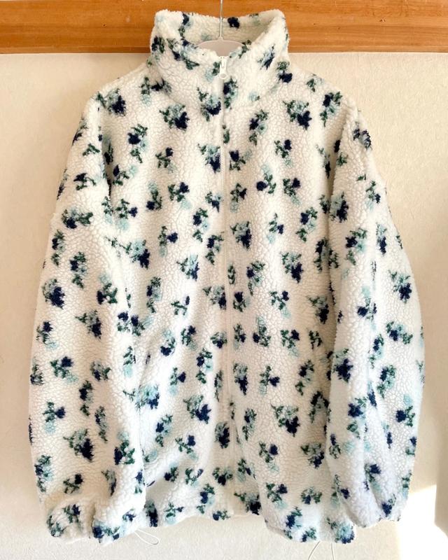 ayano 花柄 ボア ハーフジップ セットアップ 商品の状態:新品 【公式通販】