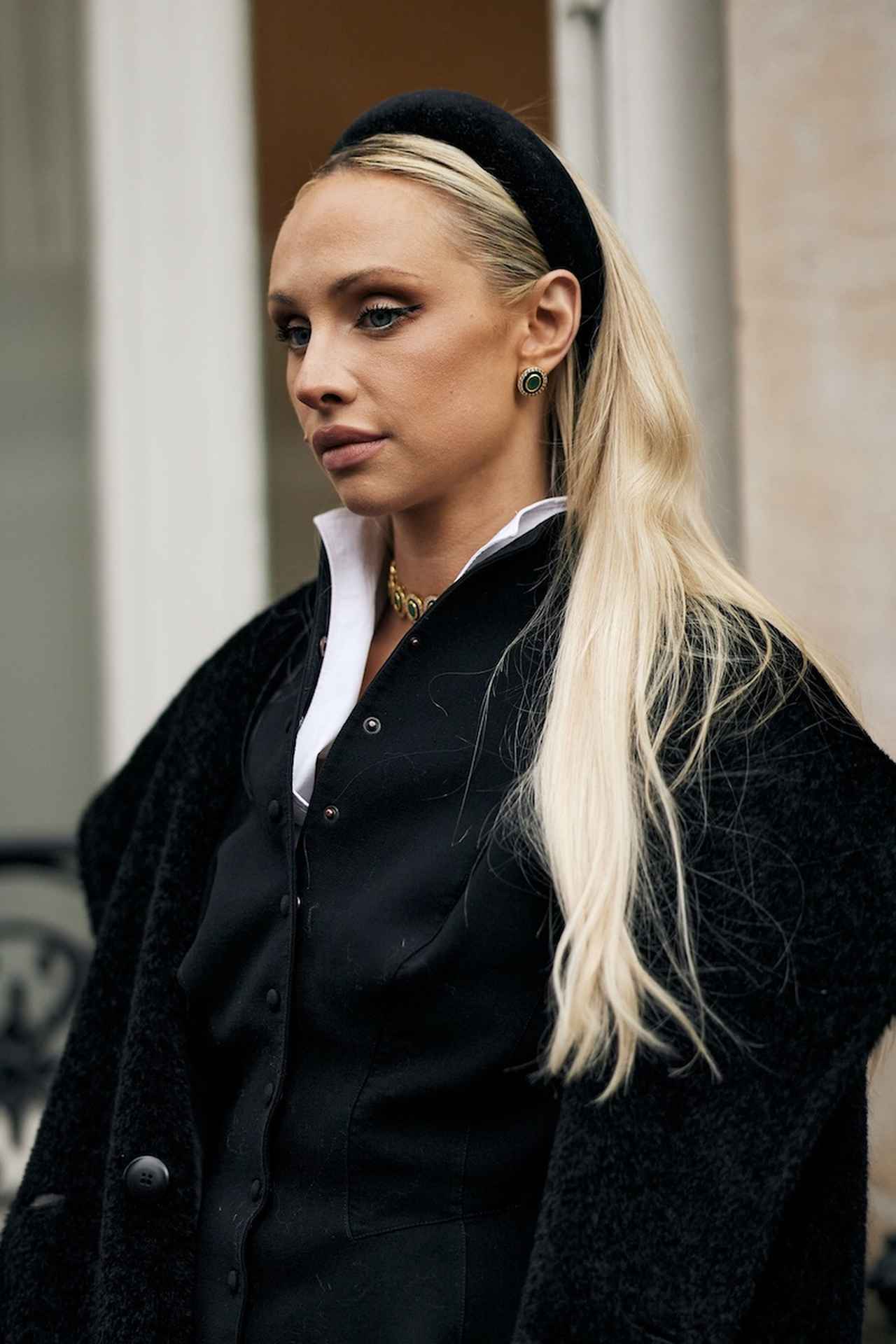 画像: チャンキーなカチューシャをアイキャッチに