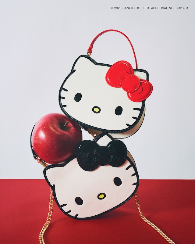 画像: 2WAY ストラップ付きミニバッグ（レッド/ブラック）各￥4,994