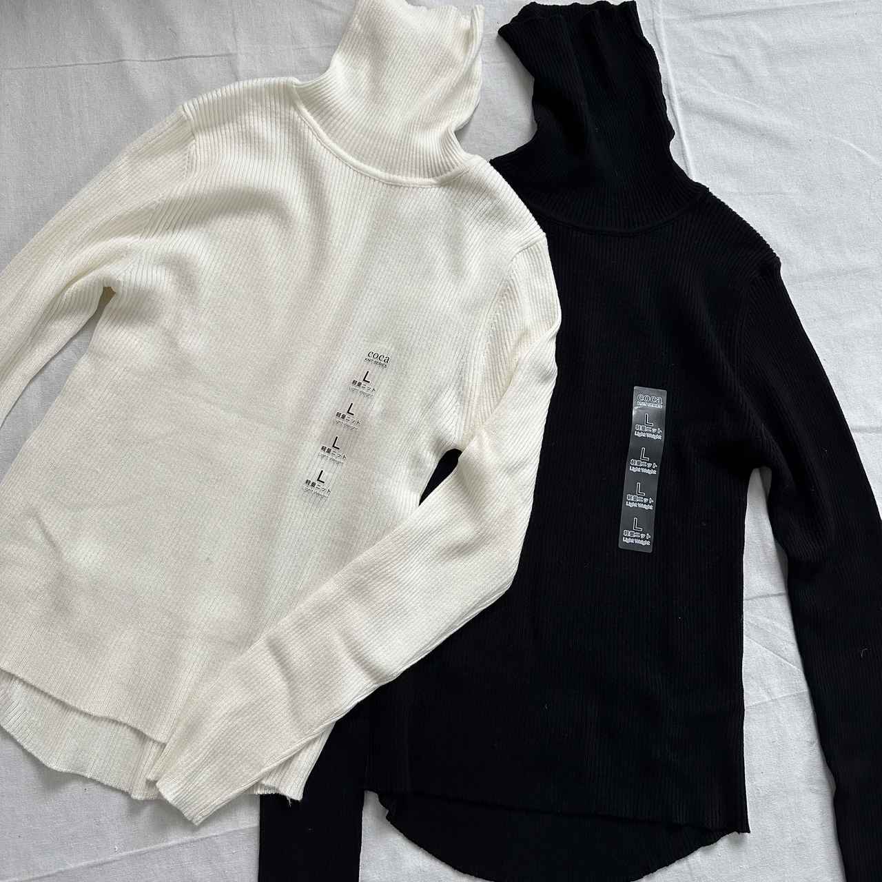 画像: タートルネックニット