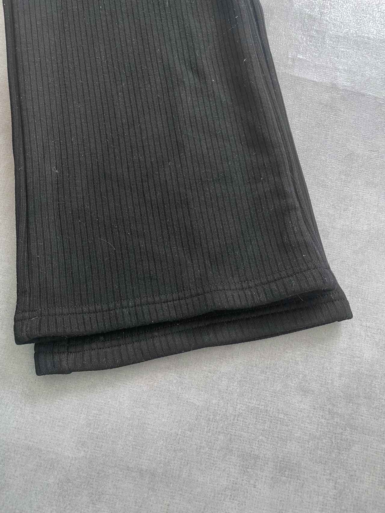 画像2: 着回し抜群な裏起毛リブパンツ