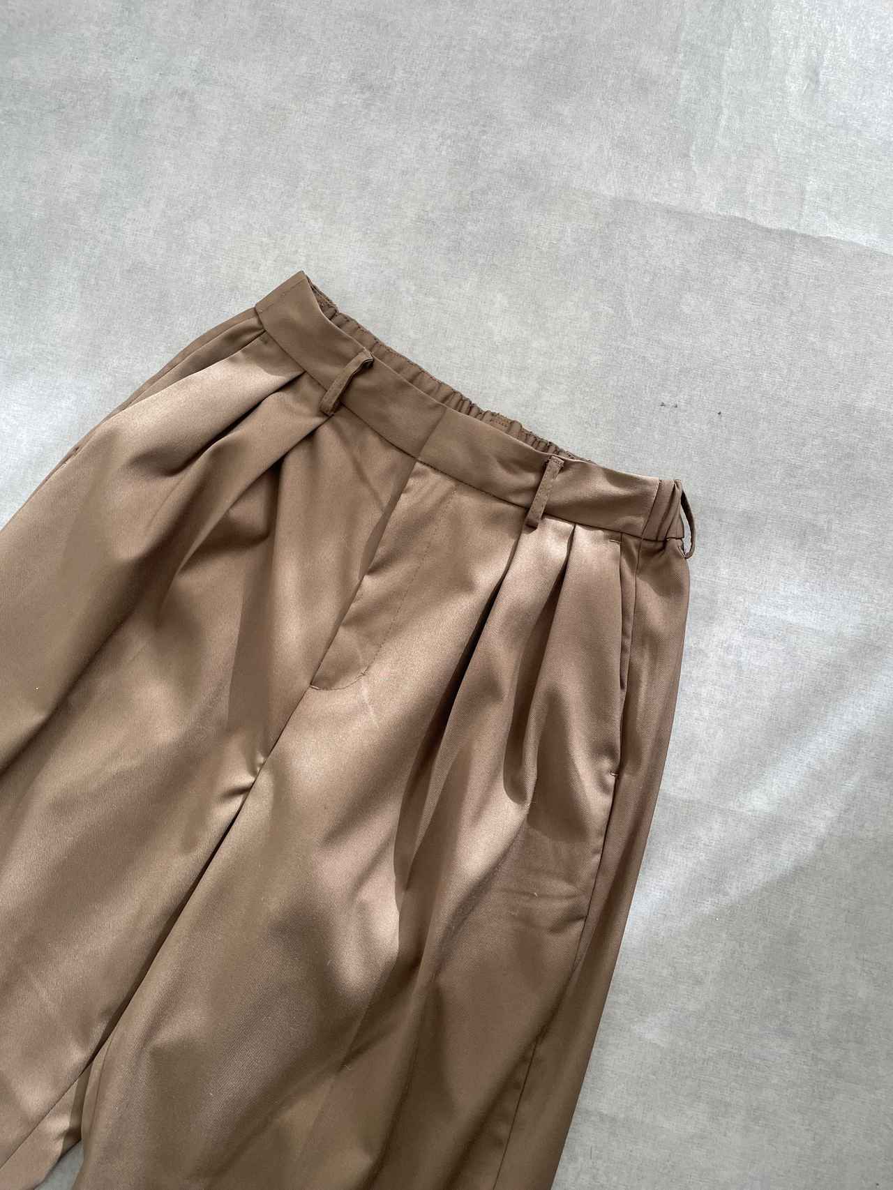 画像1: 魅力溢れるワイドパンツ