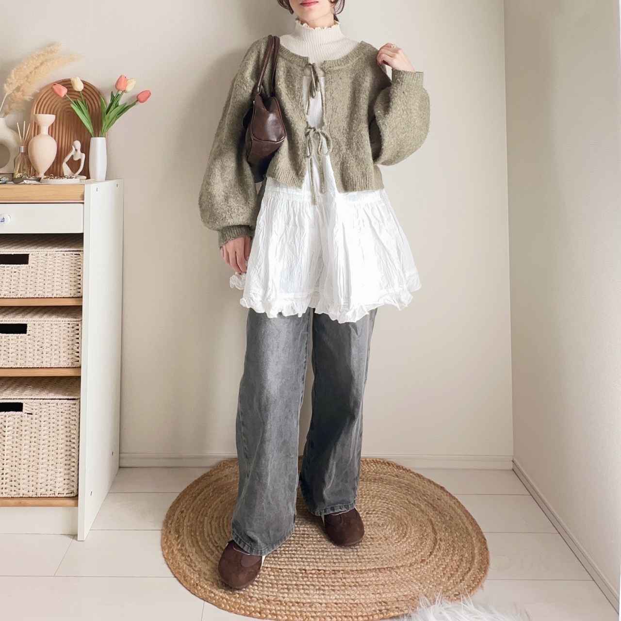 画像: レイヤードで楽しむ甘さとラフさのミックス