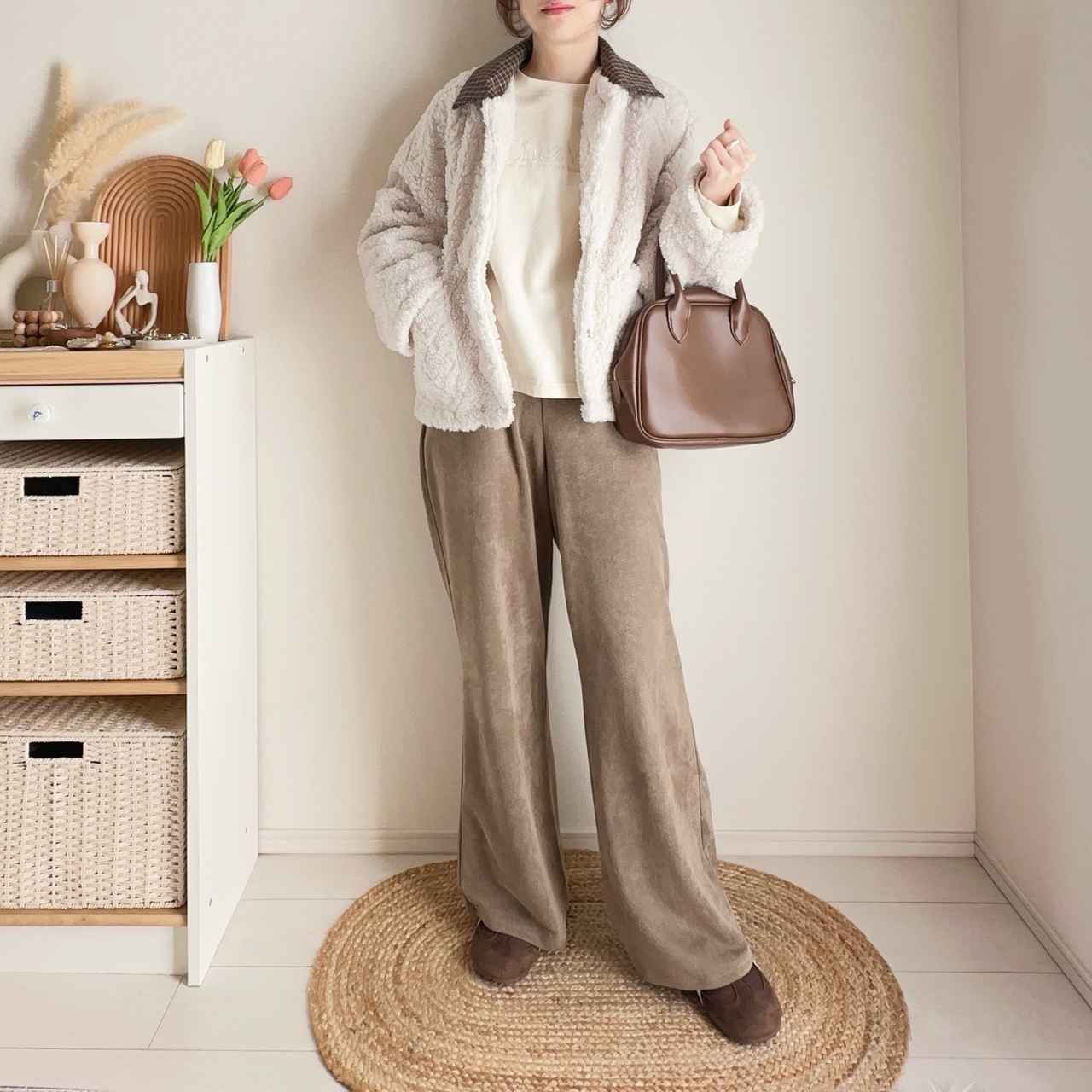 画像: ゆるっとスタイルに季節感をプラス