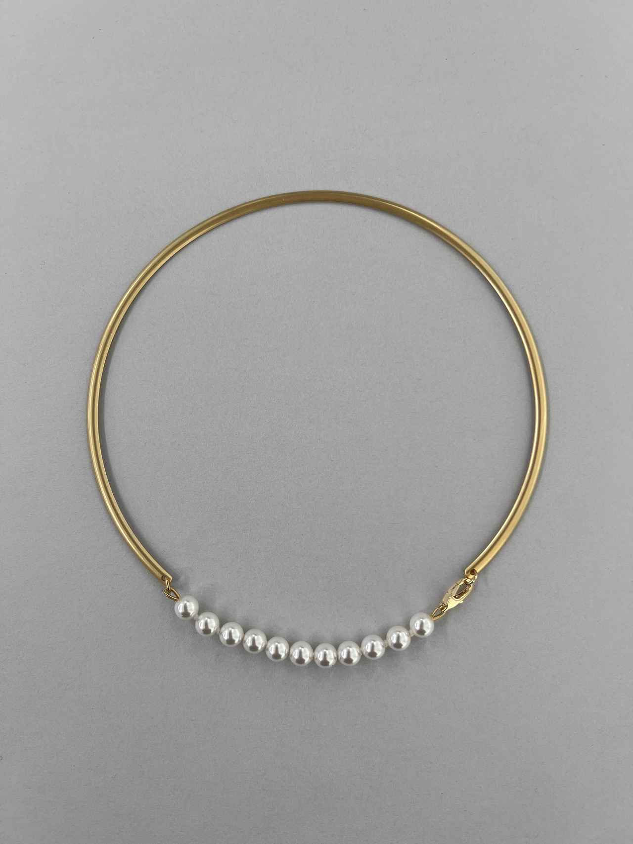 画像: Pearl Wire Necklace￥11,550（税込）