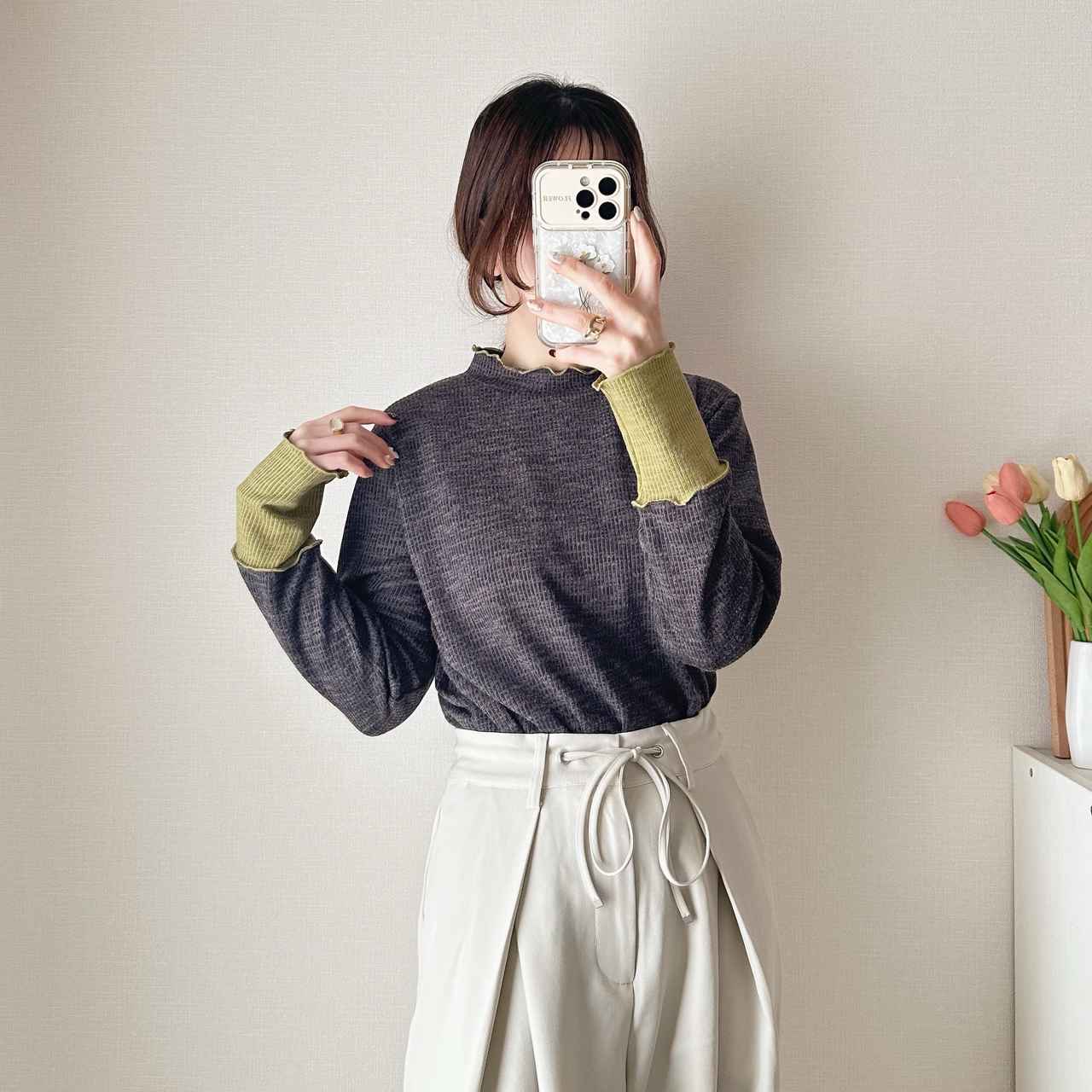 画像: 1枚でもインナーでも活躍する着回し力