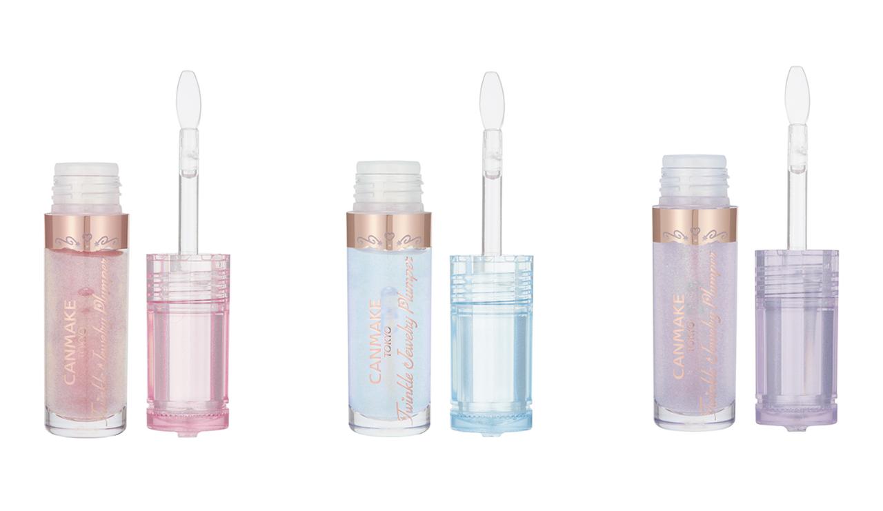 画像: トゥインクルジュエリープランパー（左から）01、02、03 各¥880／キャンメイク（井田ラボラトリーズ） 出典：www.canmake.com