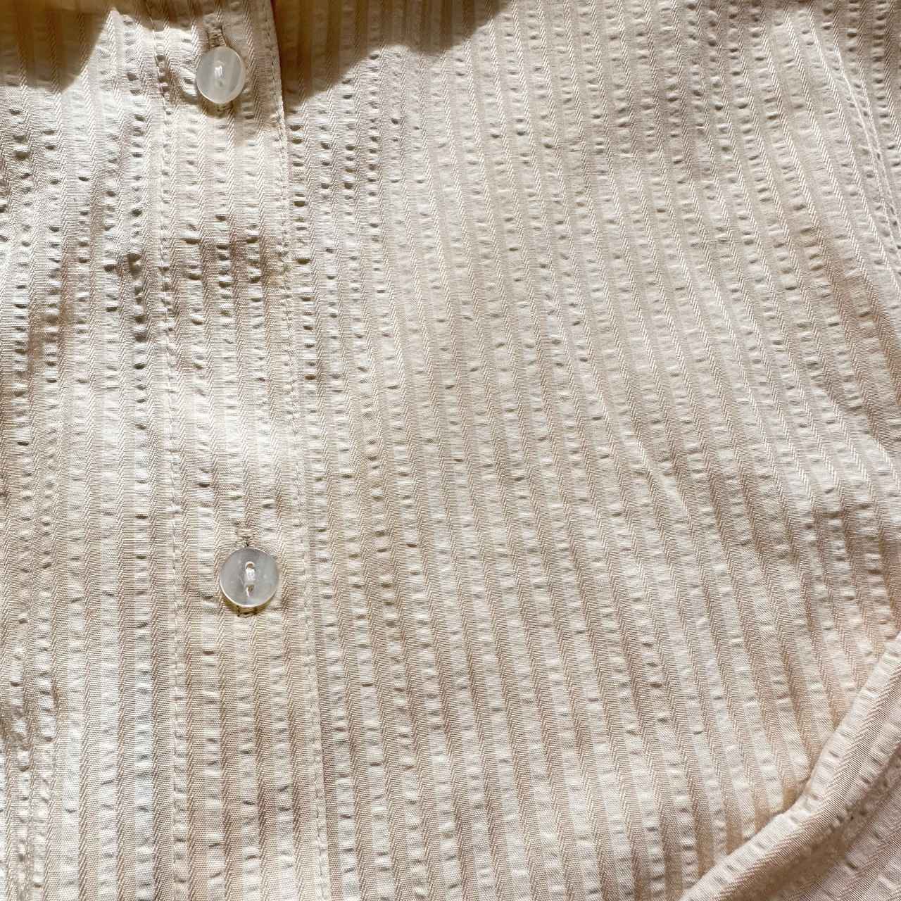 画像: ぽこぽこ素材でさりげないかわいさをプラス