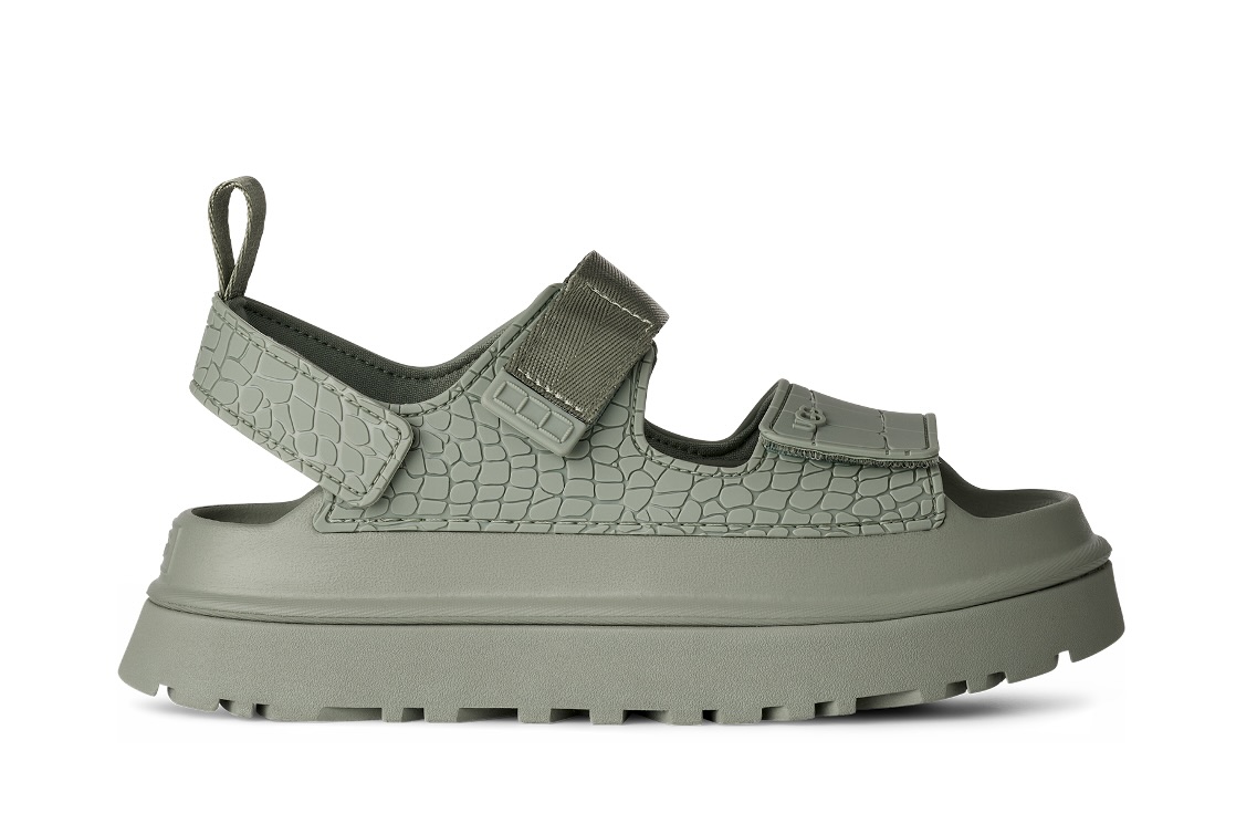 画像: GoldenGlow Embossed（アーティチョーク）¥18,700 ◾️サイズ展開：22〜26cm　◾️3カラー展開  出典：アグ®