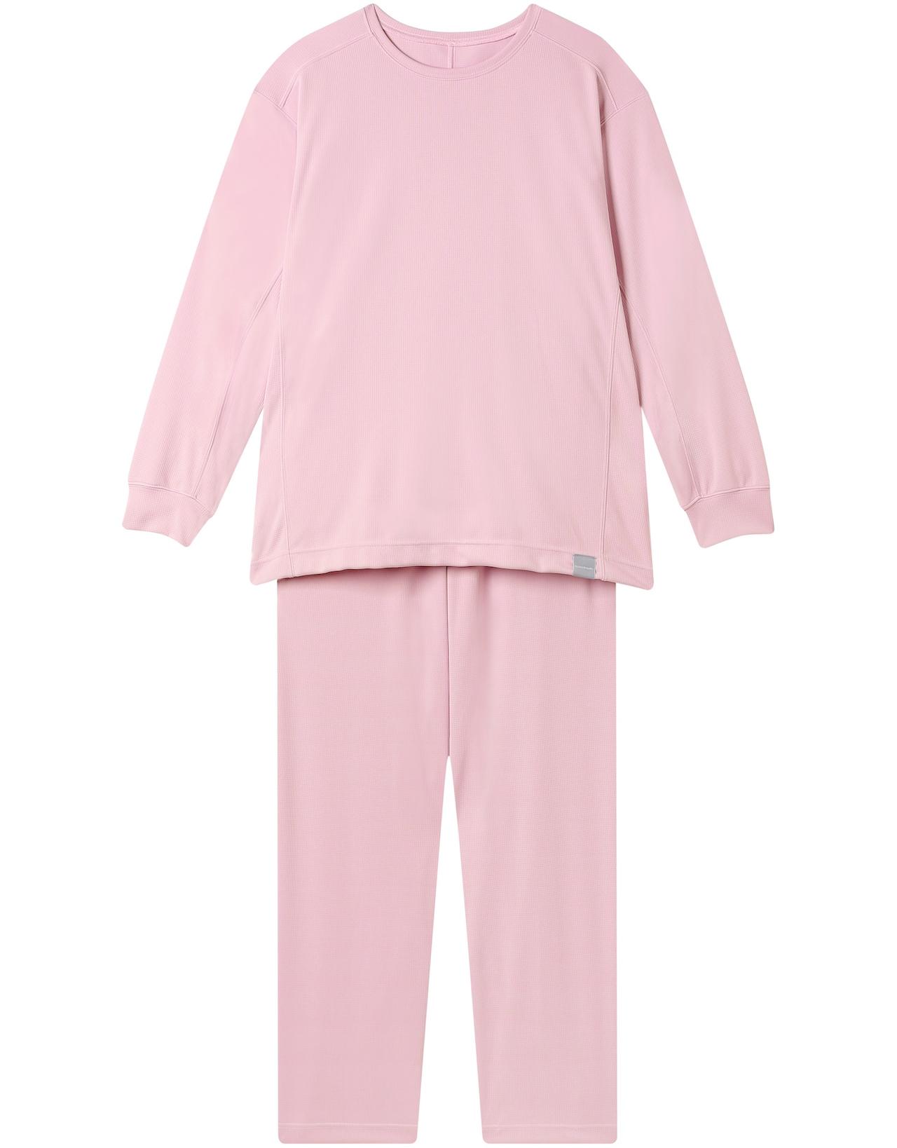 画像: 睡眠科学 &RECOVERY パジャマ 一般医療機器(ピンク)上下セット¥33,000、単品長袖トップス¥16,500、単品ロングボトム¥16,500 ◾️4カラー展開 出典:ワコール