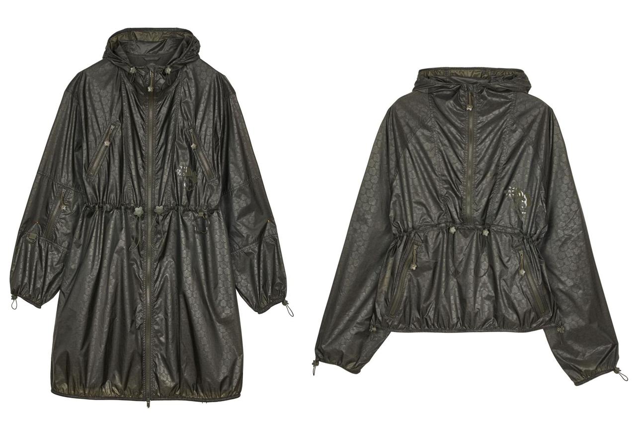 画像: 左「TNF X Cecilie Bahnsen Long Wind Jacket」¥88,000、右「TNF X Cecilie Bahnsen Pullover Wind JK」¥72,600 出典:The North Face Cecilie Bahnsen 特設サイト