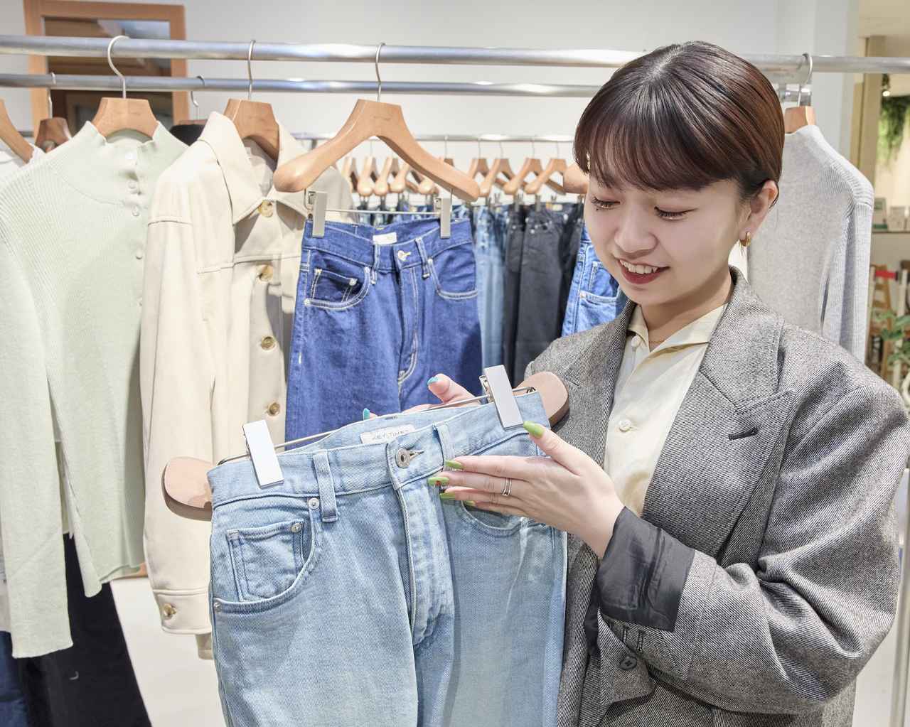 画像1: オリジナルデニムにはデニム好きも納得のセルビッチジーンズも展開