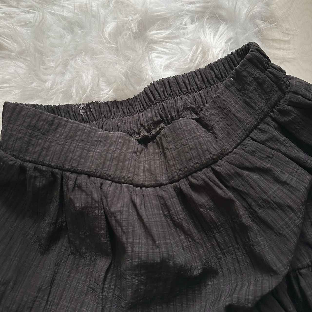 画像: ウエストゴムでストレスフリーな着心地