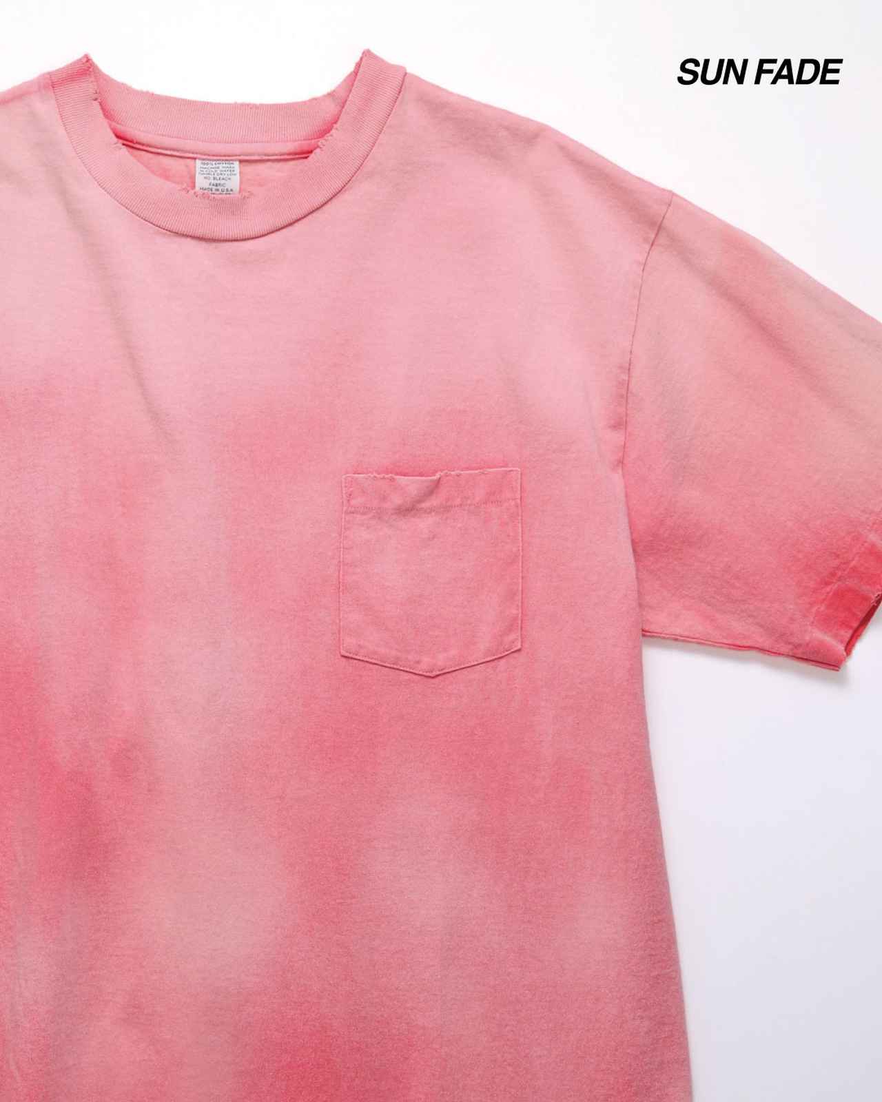 画像: 「80-90s USA POCKET TEE SUNFADE」￥15,400 出典：オープンスタジオ