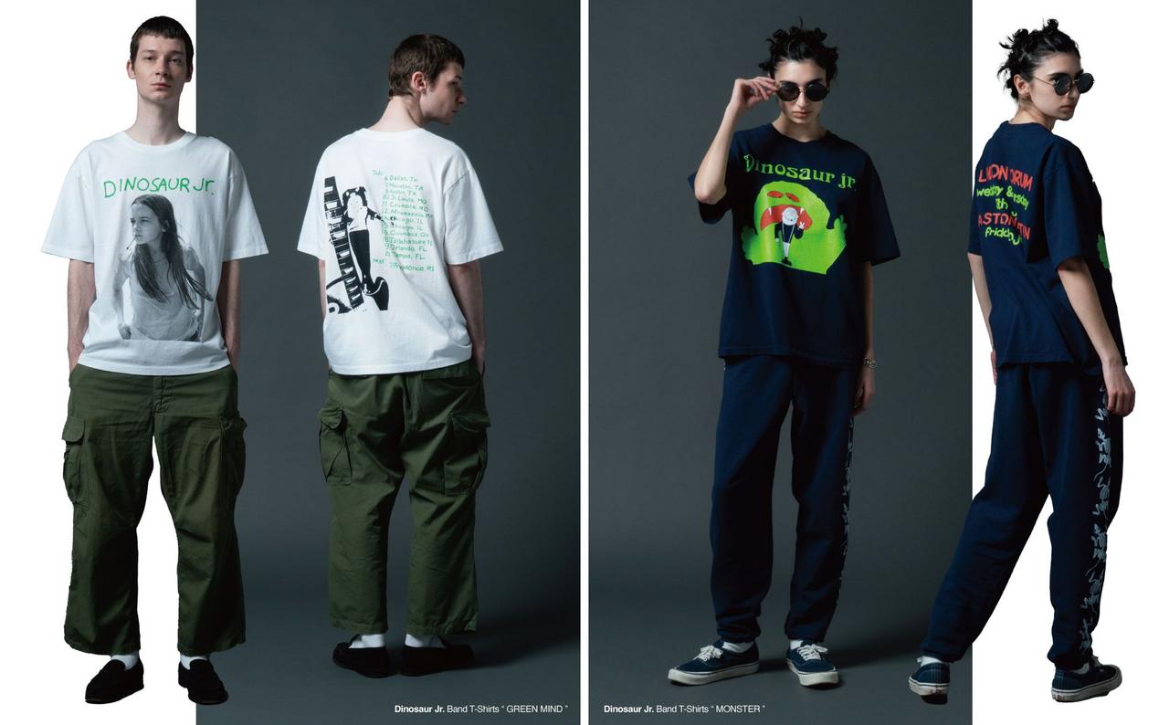 画像: ダイナソーJr.のTシャツ各￥15,400 出典：オープンスタジオ