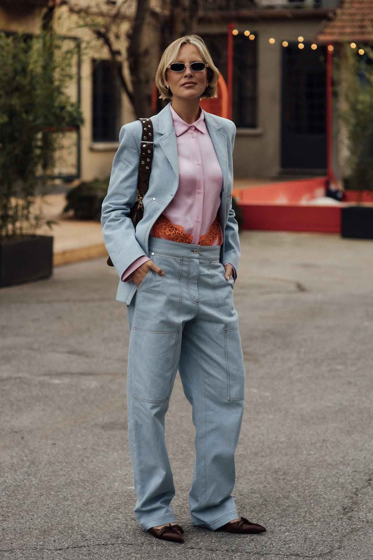 画像: デニム素材で強さを中和